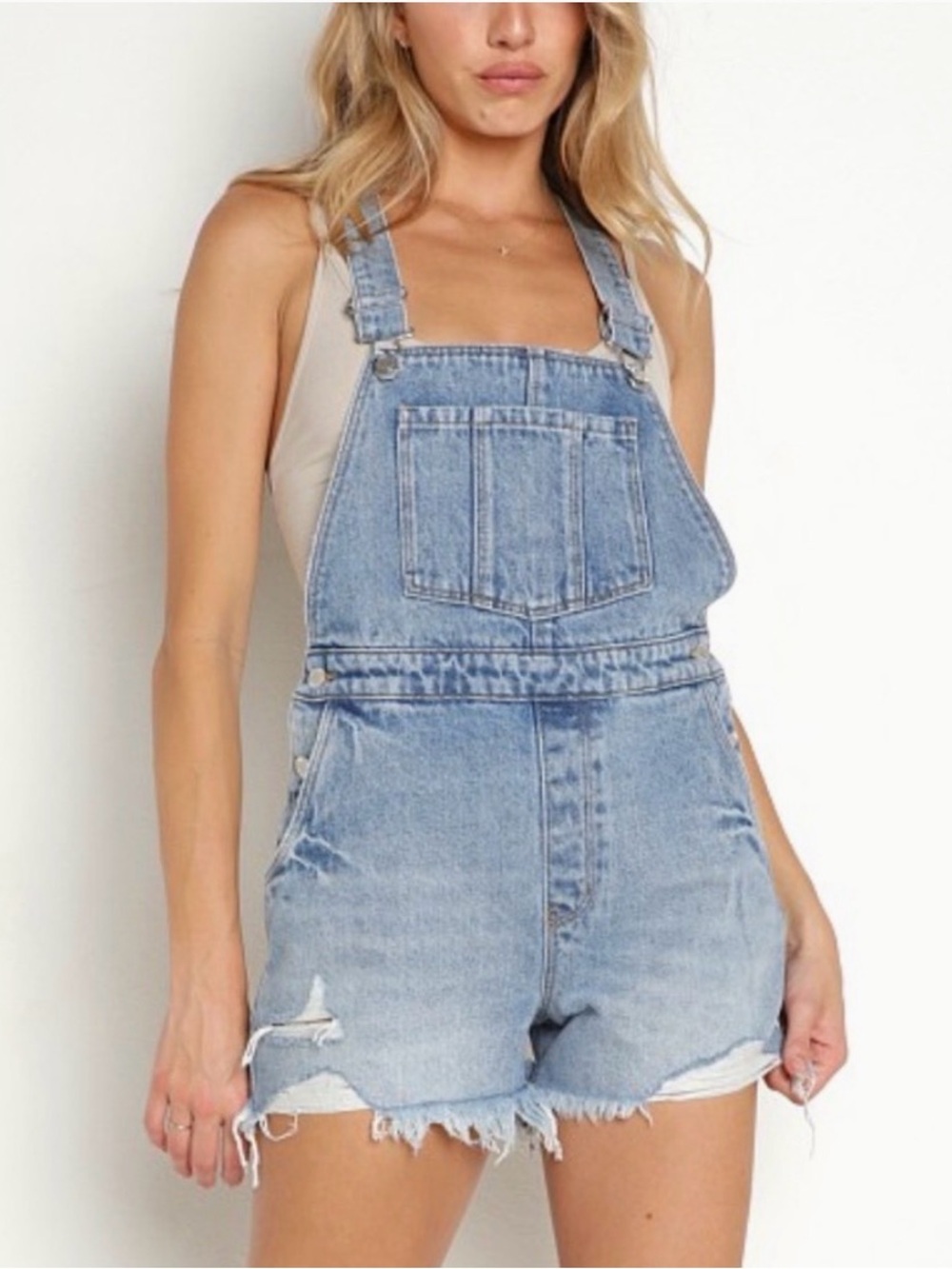 Rollas Original Short Overall high rise